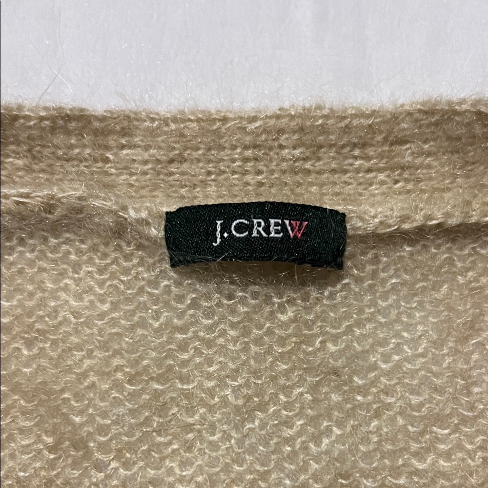 J. Crew vintage mohair cardigan preppy style collegiate - Picture 8 of 8